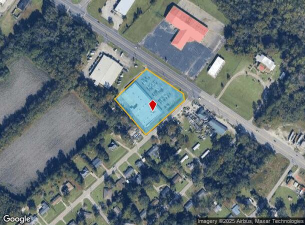 1180 Five Chop Rd, Orangeburg, SC Parcel Map