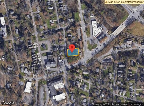  17 Baldwin St, Asheville, NC Parcel Map