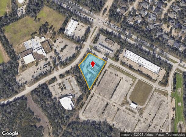 8111 Ashlane Way, Spring, TX Parcel Map