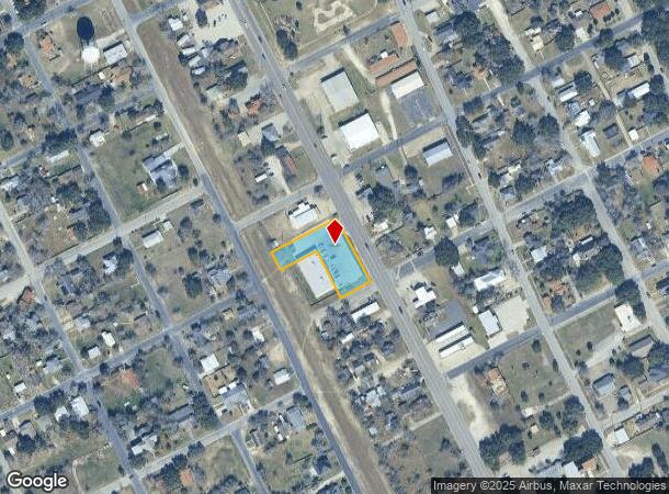 1103 N Washington St, Beeville, TX Parcel Map