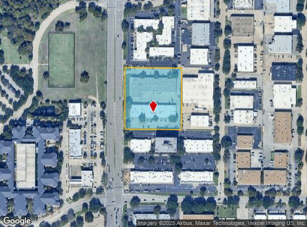  13720 Midway Rd, Dallas, TX Parcel Map