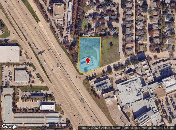 2000 W College St, Grapevine, TX Parcel Map