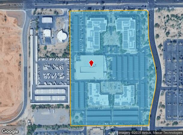  2595 W Chandler Blvd, Chandler, AZ Parcel Map