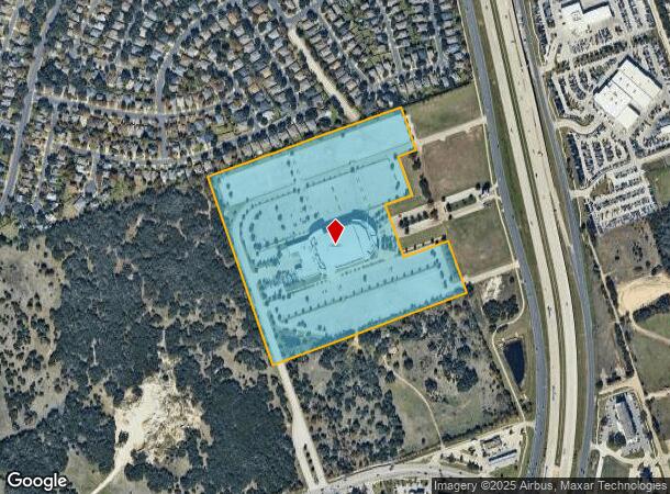  2100 Avenue Of The Stars, Cedar Park, TX Parcel Map