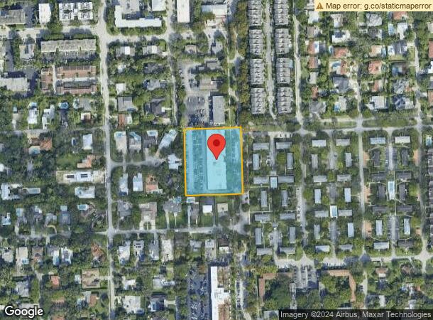  7600 S Red Rd, South Miami, FL Parcel Map