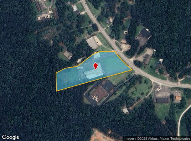  1217 Franklin Pky, Franklin, GA Parcel Map