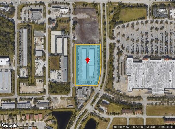 2600 Sw Brigantine Pl, Port Saint Lucie, FL Parcel Map