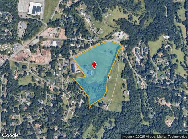  61 Stoney Knob Rd, Weaverville, NC Parcel Map