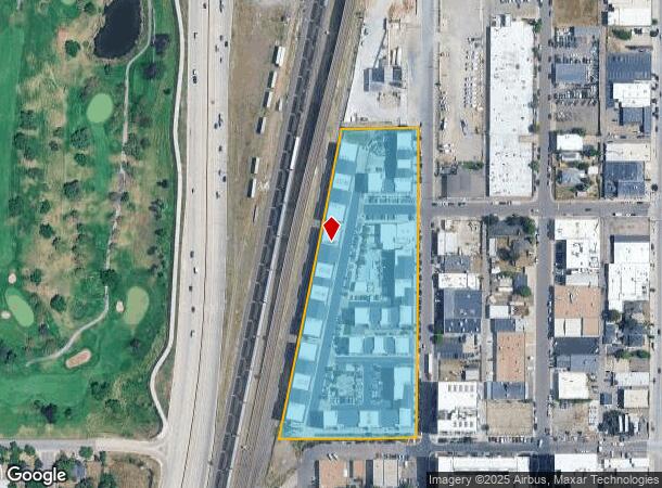  1805 S Bannock St, Denver, CO Parcel Map