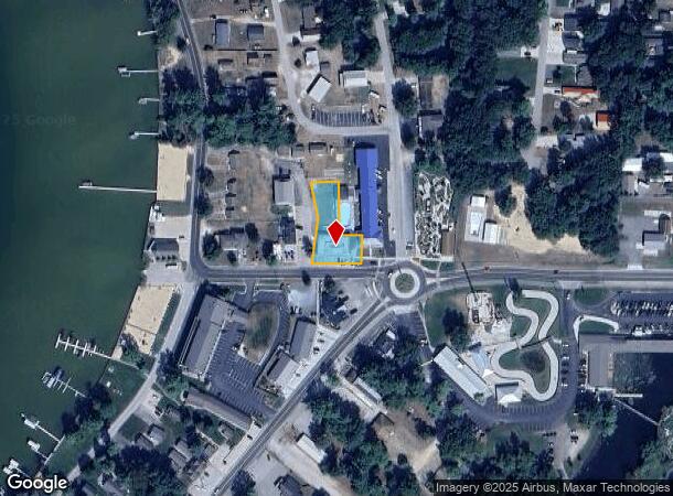 8448 W Hazel Rd, Mears, MI Parcel Map