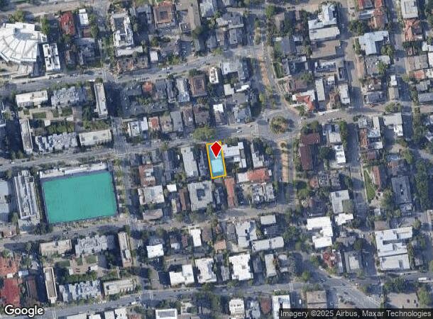  2728 Channing Way, Berkeley, CA Parcel Map