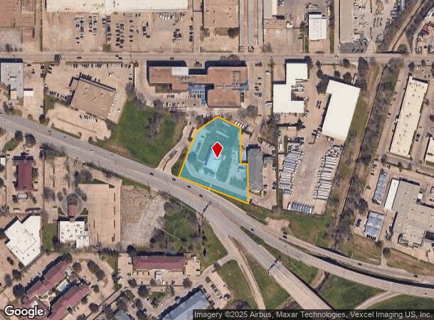  2355 W Northwest Hwy, Dallas, TX Parcel Map