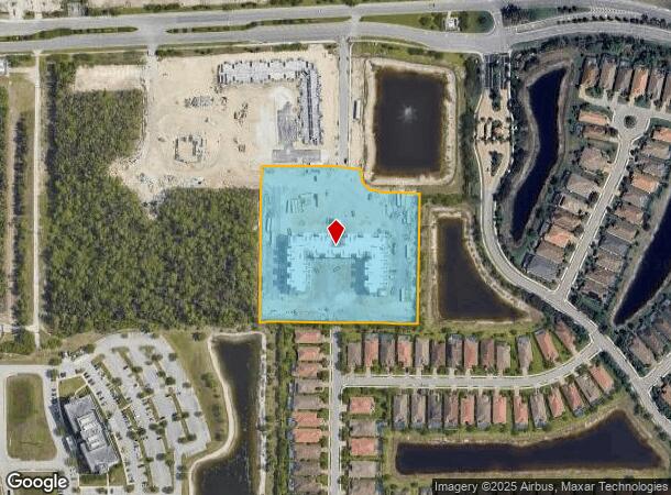  8455 Rattlesnake Hammock Rd, Naples, FL Parcel Map