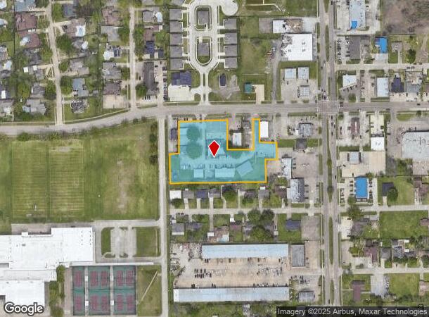  126 W San Augustine St, Deer Park, TX Parcel Map