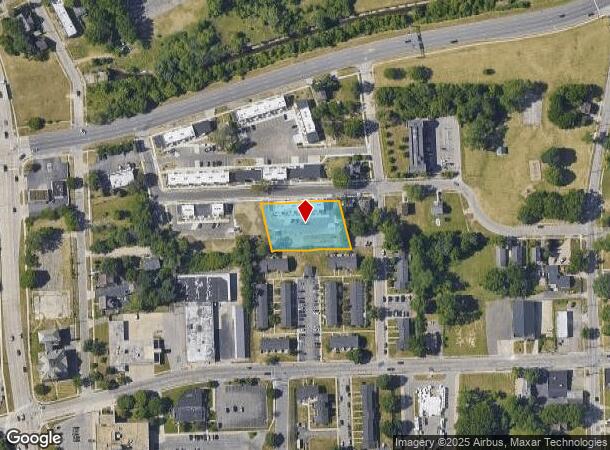 58 Mechanic St, Pontiac, MI Parcel Map