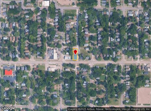  1012 Sw 17Th St, Topeka, KS Parcel Map