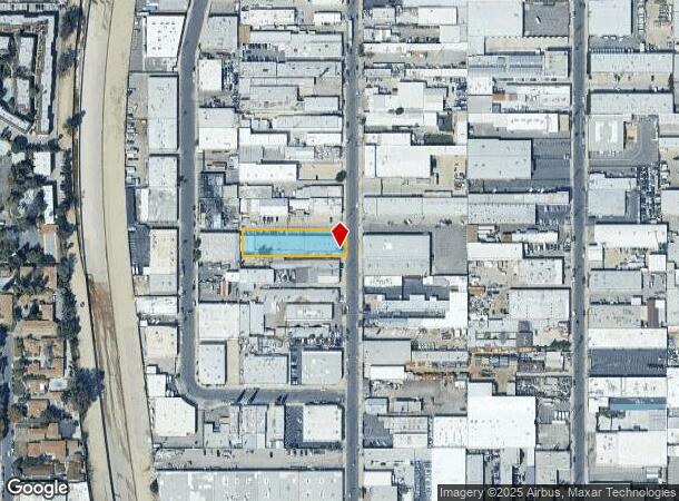 7327 Varna Ave, North Hollywood, CA Parcel Map