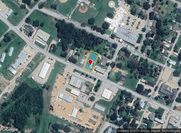 404 W Main St, Bellville, TX Parcel Map