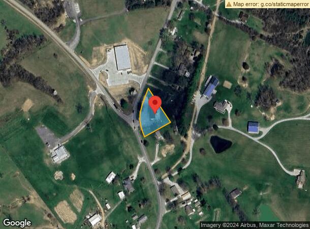  3350 Lake Jericho Rd, Smithfield, KY Parcel Map