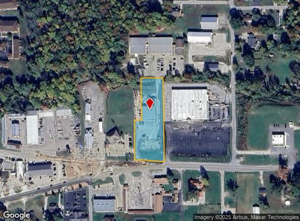 221 E In-50 Hwy E, Washington, IN Parcel Map