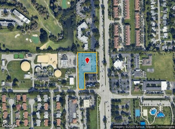 6201 N University Dr, Tamarac, FL Parcel Map