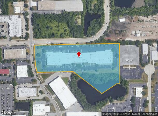  7501 S Quincy St, Willowbrook, IL Parcel Map