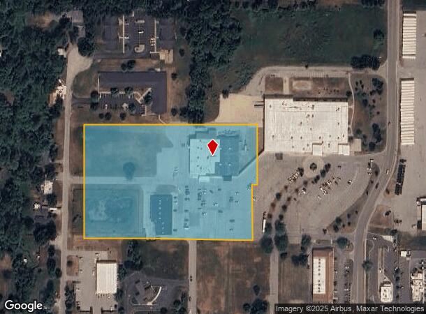 1421 W Main St, Fremont, MI Parcel Map