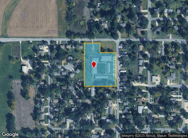 104 Walnut St, Wellsville, KS Parcel Map