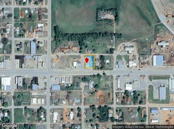  203 E Main St, Binger, OK Parcel Map