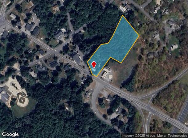  15 Central St, Byfield, MA Parcel Map