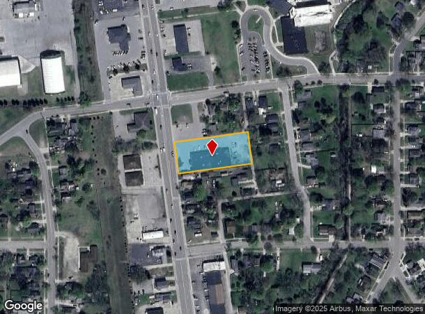 932 N Mitchell St, Cadillac, MI Parcel Map