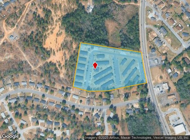2375 Barton Chapel Rd, Augusta, GA Parcel Map