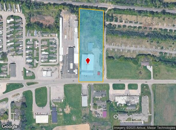  6671 Red Arrow Hwy, Coloma, MI Parcel Map