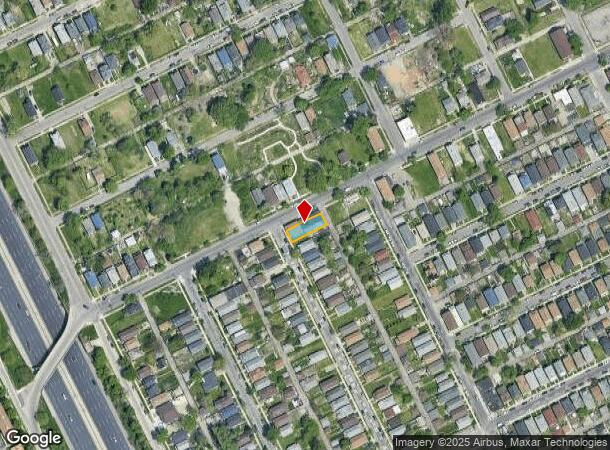 2206 Carpenter St, Hamtramck, MI Parcel Map