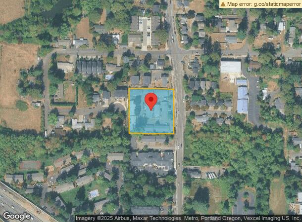  10915 Sw Hall Blvd, Portland, OR Parcel Map