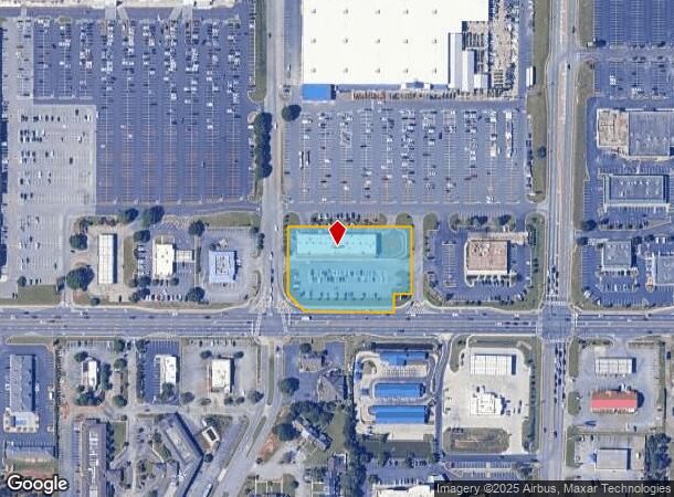  2706 Watson Blvd, Warner Robins, GA Parcel Map