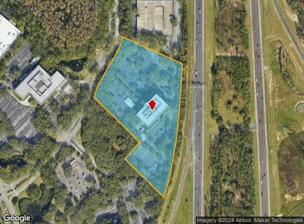  14025 Riveredge Dr, Tampa, FL Parcel Map