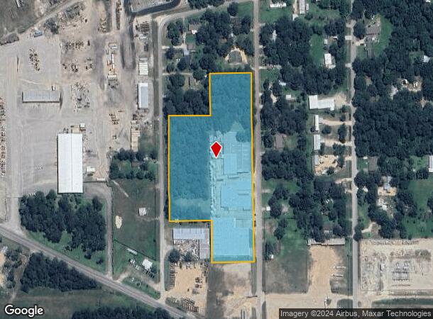  2210 Hackberry Ln, Conroe, TX Parcel Map