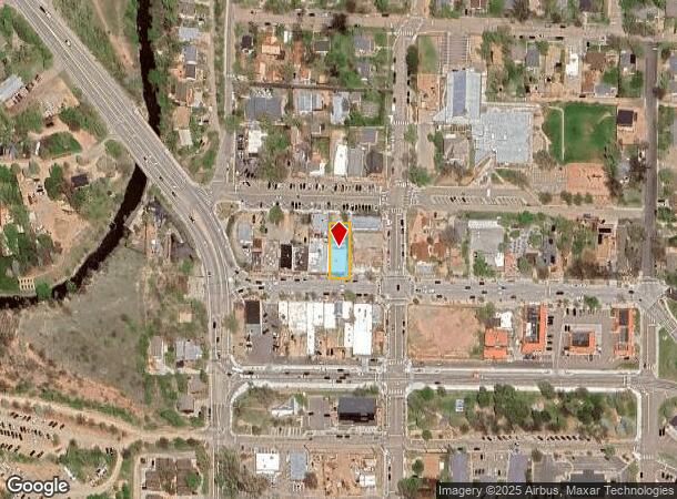 422 Main St, Lyons, CO Parcel Map