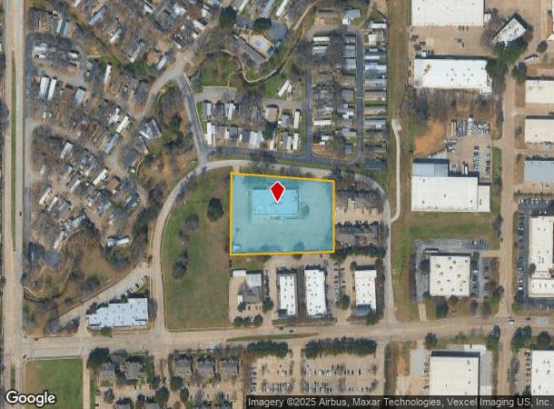  2222 Miller Rd, Arlington, TX Parcel Map