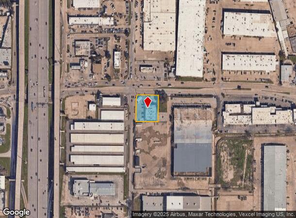  2502 Royal Ln, Dallas, TX Parcel Map