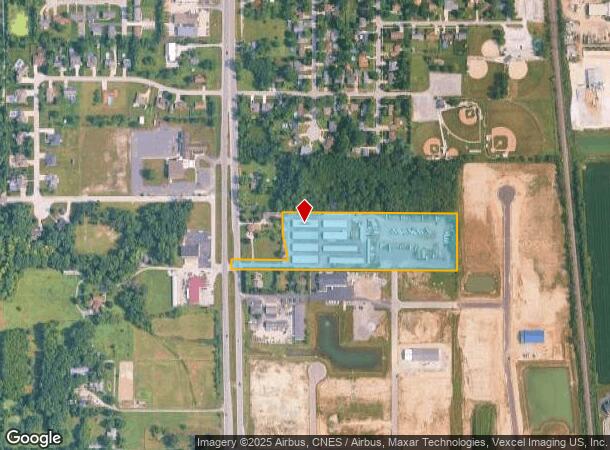 13649 Wicker Ave, Cedar Lake, IN Parcel Map