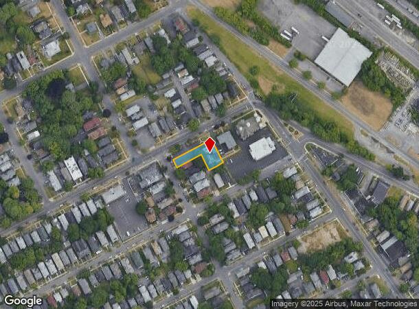  211 Tompkins St, Syracuse, NY Parcel Map