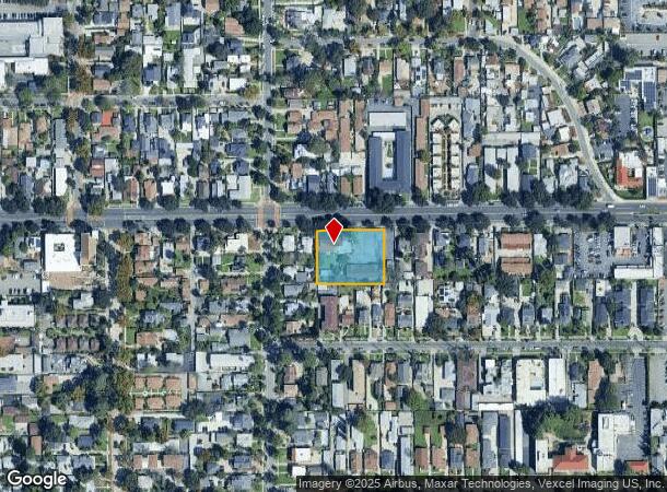 690 E Orange Grove Blvd, Pasadena, CA Parcel Map