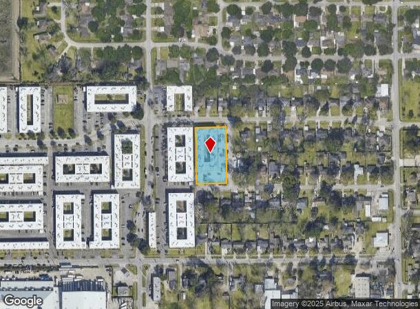  6301 Alfano St, Houston, TX Parcel Map