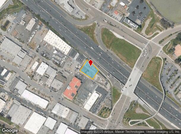  1320 Marsten Rd, Burlingame, CA Parcel Map