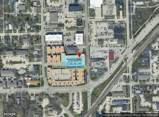  709 S Main St, Normal, IL Parcel Map