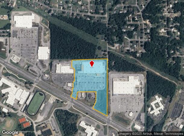 2055 Battlefield Pkwy, Fort Oglethorpe, GA Parcel Map
