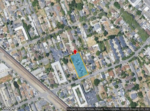 790 Blossom Way, Cherryland, CA Parcel Map