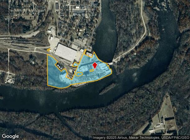 51 Central Ct, Port Edwards, WI Parcel Map